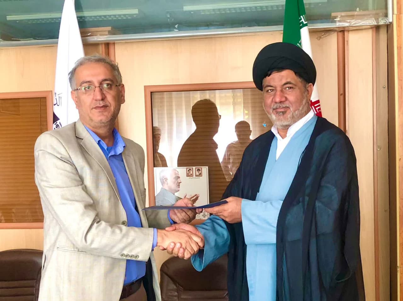 امضای تفاهم نامه همکاری فی‌ مابین آزمایشگاه فنی و مکانیک خاک استان یزد و ستاد اقامه نماز استان؛